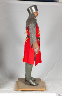  Photos Medieval Knight in mail armor 8 Historical Medieval soldier a poses whole body 0007.jpg